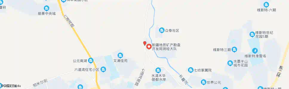 乌鲁木齐测绘大队_公交站地图_乌鲁木齐公交_妙搜公交查询2025