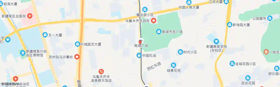乌鲁木齐南胡小区_公交站地图_乌鲁木齐公交_妙搜公交查询2025