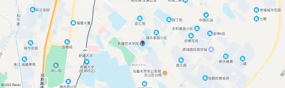 乌鲁木齐艺术学校_公交站地图_乌鲁木齐公交_妙搜公交查询2025