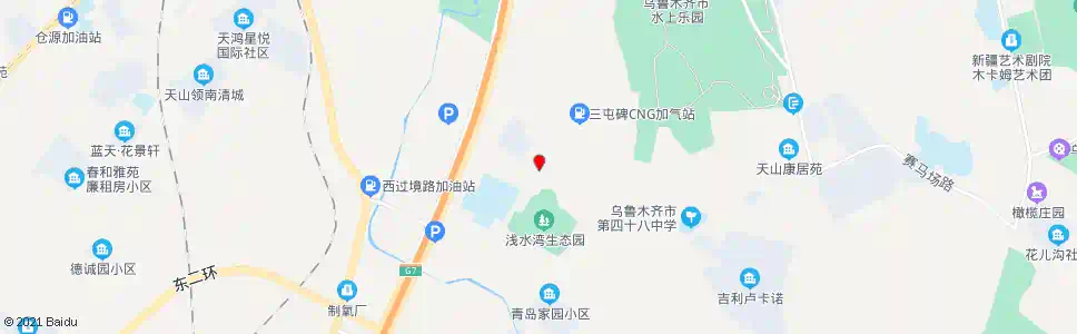乌鲁木齐乌管处_公交站地图_乌鲁木齐公交_妙搜公交查询2025