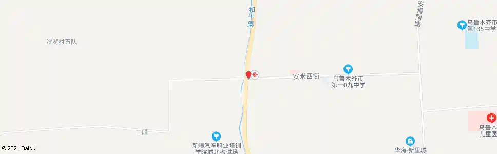 乌鲁木齐安宁渠桥头_公交站地图_乌鲁木齐公交_妙搜公交查询2025