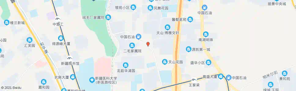 乌鲁木齐毛纺厂_公交站地图_乌鲁木齐公交_妙搜公交查询2025
