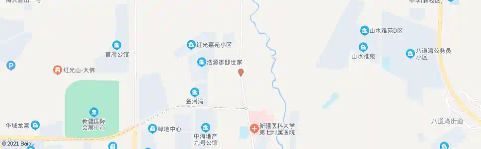 乌鲁木齐七道湾市场_公交站地图_乌鲁木齐公交_妙搜公交查询2025