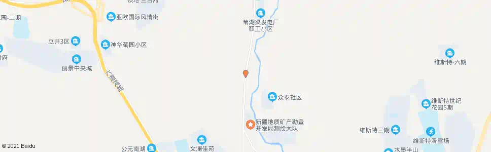 乌鲁木齐苇湖梁砖厂_公交站地图_乌鲁木齐公交_妙搜公交查询2025