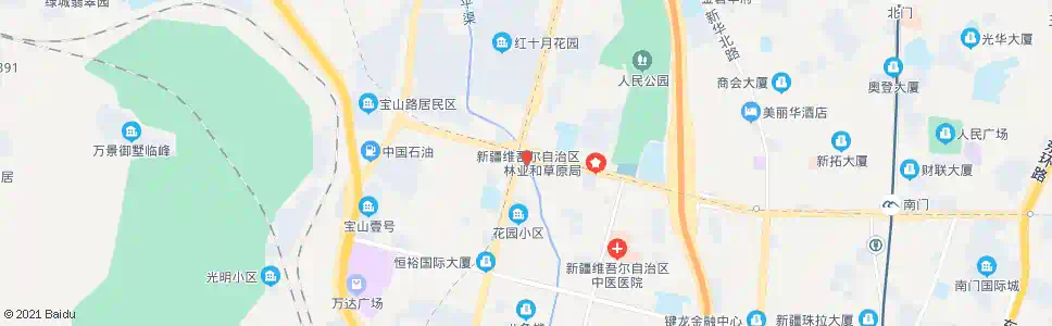 乌鲁木齐机电大厦_公交站地图_乌鲁木齐公交_妙搜公交查询2025