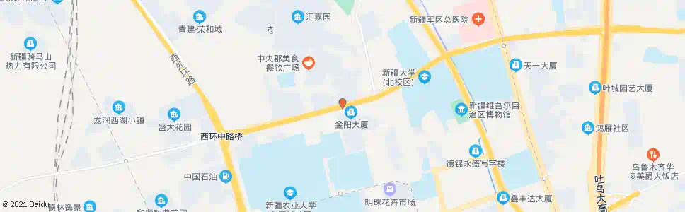 乌鲁木齐金阳小区_公交站地图_乌鲁木齐公交_妙搜公交查询2025