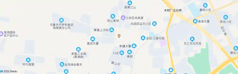 乌鲁木齐香槟水岸_公交站地图_乌鲁木齐公交_妙搜公交查询2025