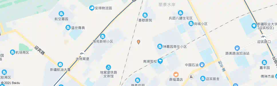 乌鲁木齐地窝堡三队_公交站地图_乌鲁木齐公交_妙搜公交查询2025