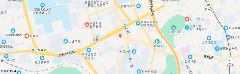 乌鲁木齐宝山路_公交站地图_乌鲁木齐公交_妙搜公交查询2025