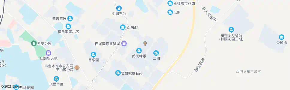 乌鲁木齐朗天一期_公交站地图_乌鲁木齐公交_妙搜公交查询2025