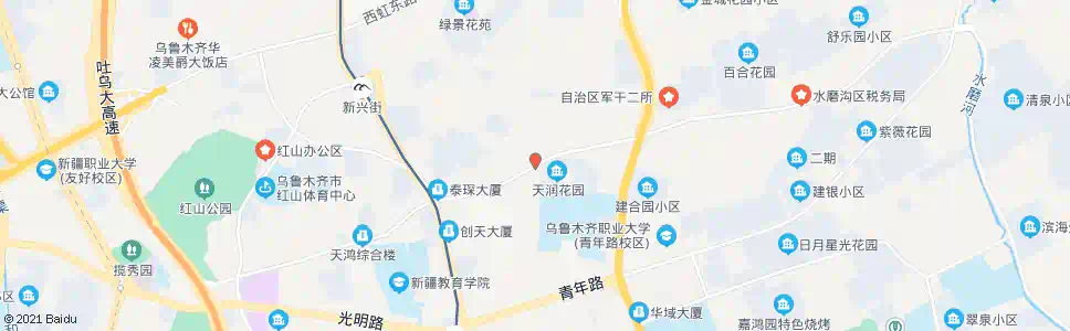 乌鲁木齐北山坡_公交站地图_乌鲁木齐公交_妙搜公交查询2025
