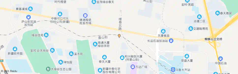 乌鲁木齐维泰南路_公交站地图_乌鲁木齐公交_妙搜公交查询2025