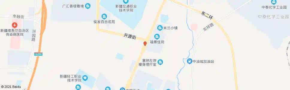 乌鲁木齐开源街_公交站地图_乌鲁木齐公交_妙搜公交查询2025
