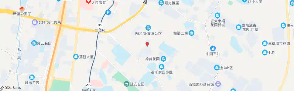 乌鲁木齐国翰园小区_公交站地图_乌鲁木齐公交_妙搜公交查询2025