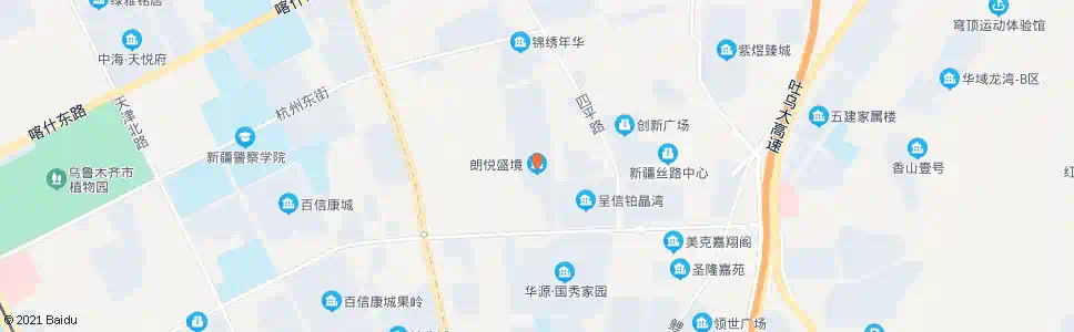 乌鲁木齐郎悦盛境_公交站地图_乌鲁木齐公交_妙搜公交查询2025