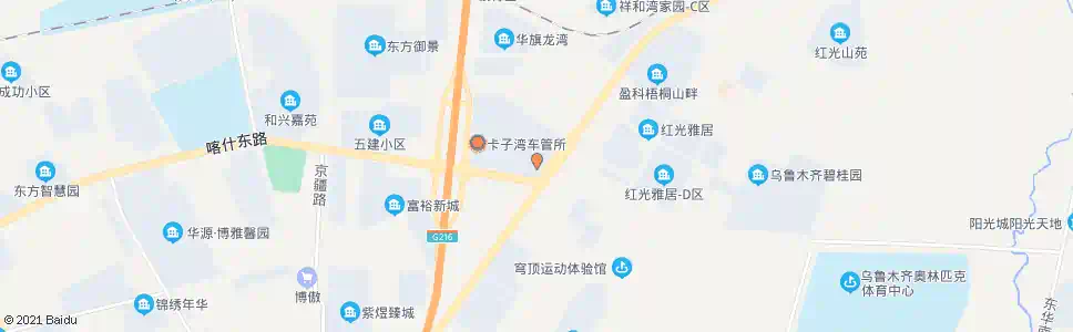 乌鲁木齐卡子湾_公交站地图_乌鲁木齐公交_妙搜公交查询2025