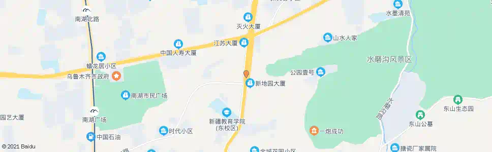 乌鲁木齐西虹东路_公交站地图_乌鲁木齐公交_妙搜公交查询2025