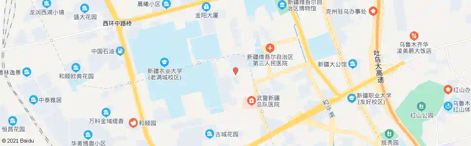 乌鲁木齐制药厂_公交站地图_乌鲁木齐公交_妙搜公交查询2025