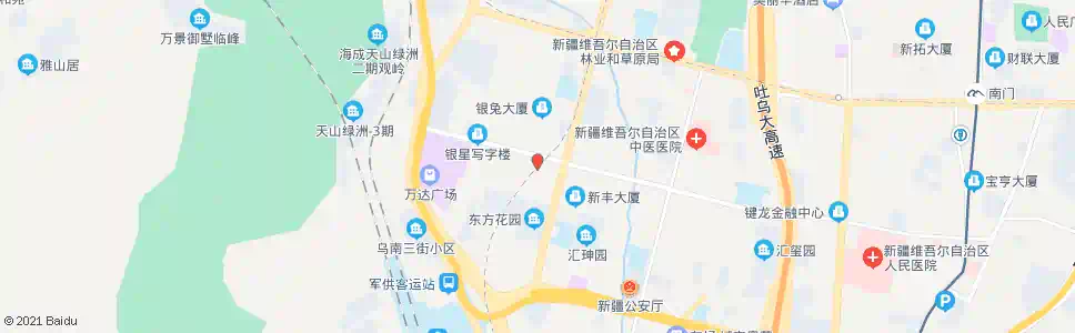 乌鲁木齐长江路(冷库)_公交站地图_乌鲁木齐公交_妙搜公交查询2025