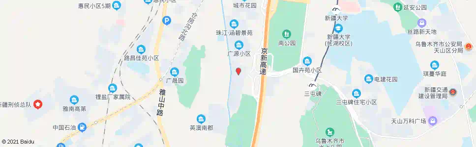 乌鲁木齐百商一期_公交站地图_乌鲁木齐公交_妙搜公交查询2025