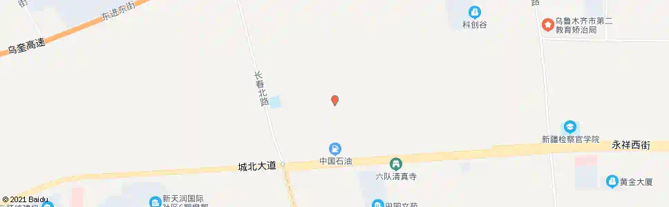 乌鲁木齐下二队_公交站地图_乌鲁木齐公交_妙搜公交查询2025
