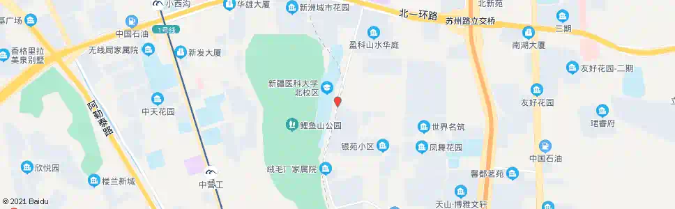 乌鲁木齐花园小区_公交站地图_乌鲁木齐公交_妙搜公交查询2025