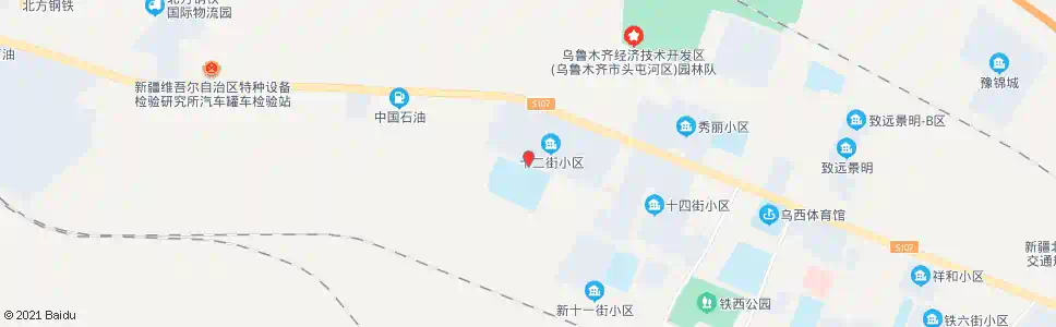 乌鲁木齐铁六中_公交站地图_乌鲁木齐公交_妙搜公交查询2025