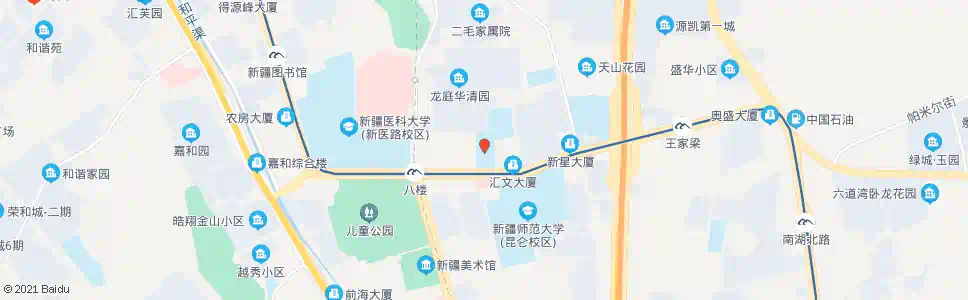 乌鲁木齐六十六中分校_公交站地图_乌鲁木齐公交_妙搜公交查询2025