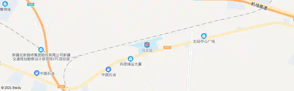 乌鲁木齐北站_公交站地图_乌鲁木齐公交_妙搜公交查询2025