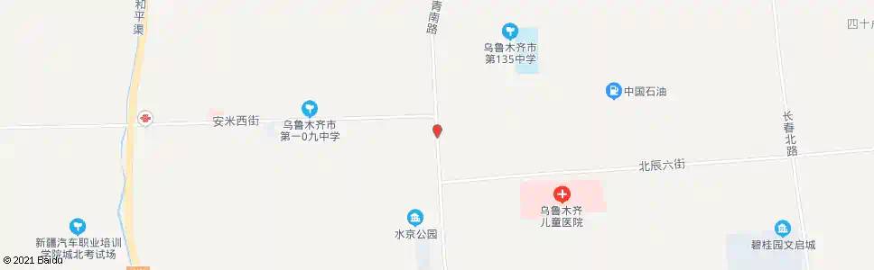乌鲁木齐通安北路_公交站地图_乌鲁木齐公交_妙搜公交查询2025