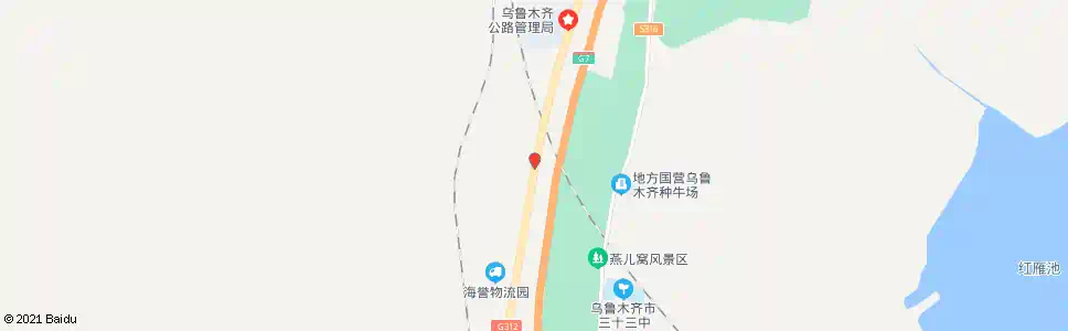 乌鲁木齐三家村_公交站地图_乌鲁木齐公交_妙搜公交查询2025