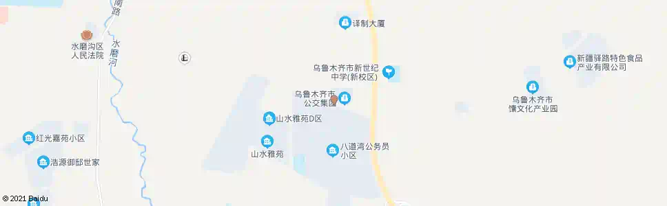 乌鲁木齐八道湾停车场_公交站地图_乌鲁木齐公交_妙搜公交查询2025