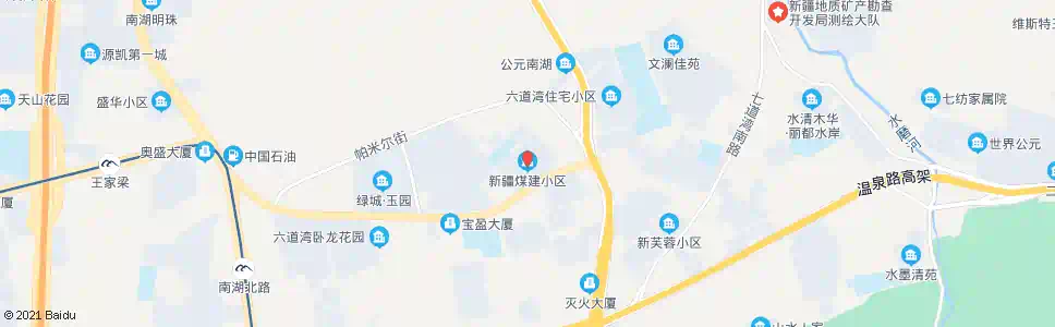 乌鲁木齐煤建小区_公交站地图_乌鲁木齐公交_妙搜公交查询2025
