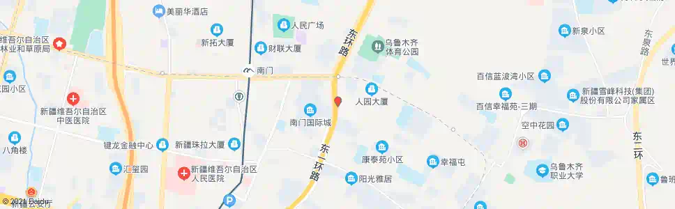 乌鲁木齐体育馆路_公交站地图_乌鲁木齐公交_妙搜公交查询2025