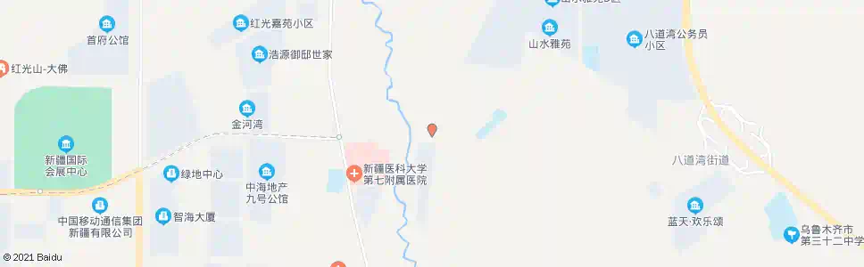 乌鲁木齐七道湾蔬菜公园_公交站地图_乌鲁木齐公交_妙搜公交查询2025