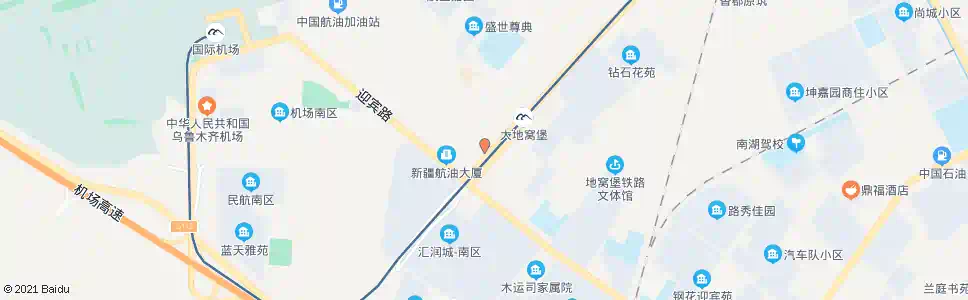 乌鲁木齐地调处_公交站地图_乌鲁木齐公交_妙搜公交查询2025