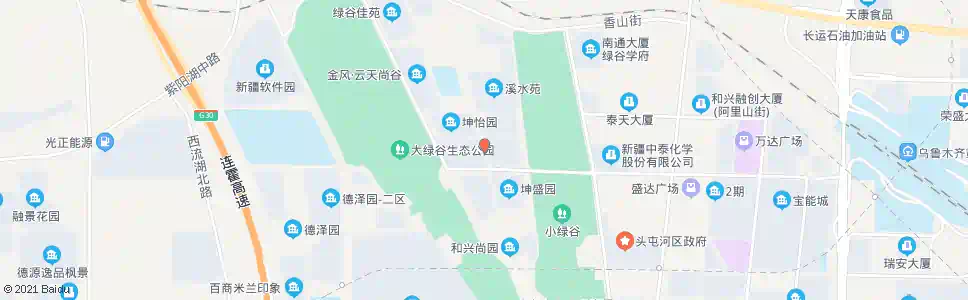 乌鲁木齐坤泰园小区_公交站地图_乌鲁木齐公交_妙搜公交查询2025