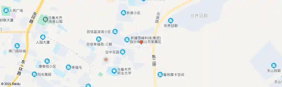 乌鲁木齐戒毒所_公交站地图_乌鲁木齐公交_妙搜公交查询2025