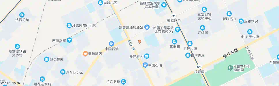 乌鲁木齐电校_公交站地图_乌鲁木齐公交_妙搜公交查询2025
