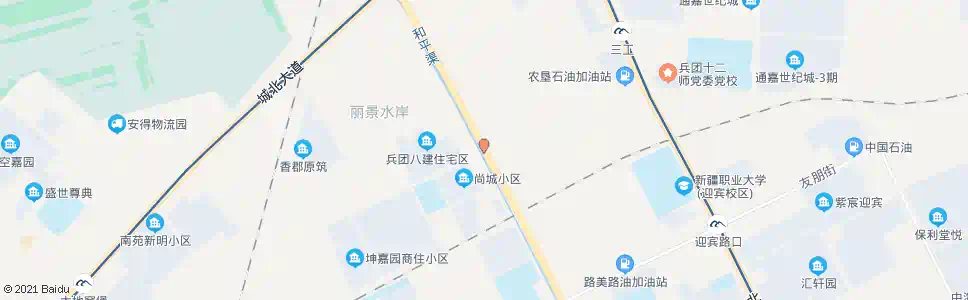 乌鲁木齐生态村(S102)_公交站地图_乌鲁木齐公交_妙搜公交查询2025