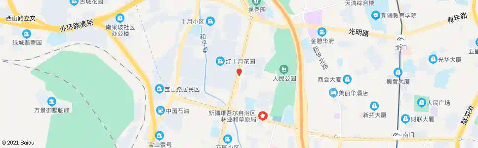 乌鲁木齐文化宫_公交站地图_乌鲁木齐公交_妙搜公交查询2025