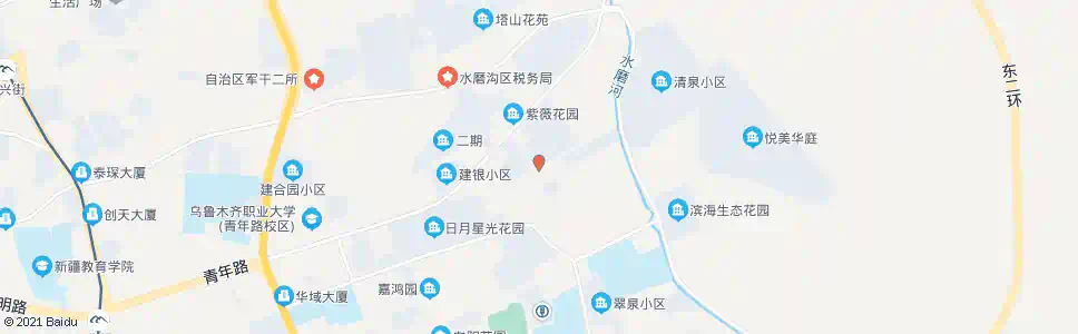 乌鲁木齐虹桥南二街_公交站地图_乌鲁木齐公交_妙搜公交查询2025