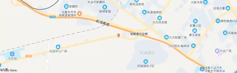 乌鲁木齐统管办_公交站地图_乌鲁木齐公交_妙搜公交查询2025