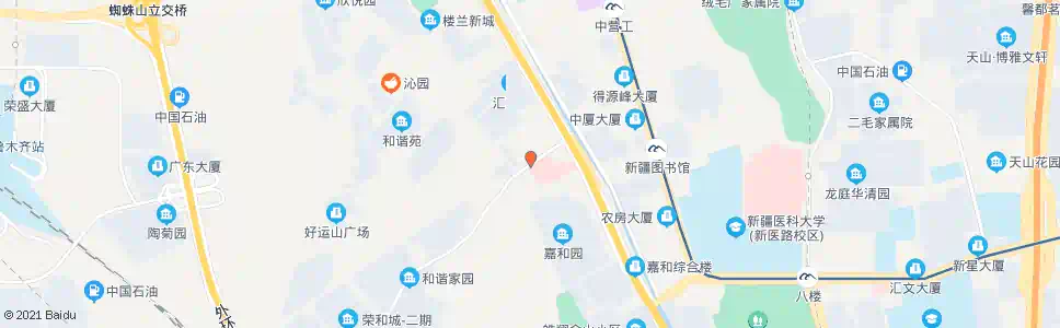 乌鲁木齐交通医院_公交站地图_乌鲁木齐公交_妙搜公交查询2025