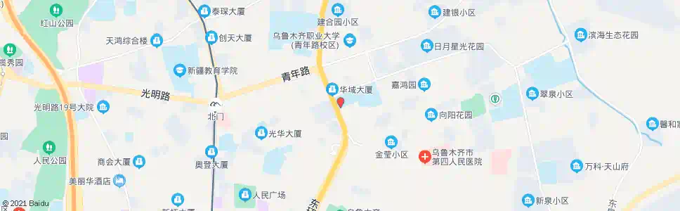 乌鲁木齐前进街_公交站地图_乌鲁木齐公交_妙搜公交查询2025