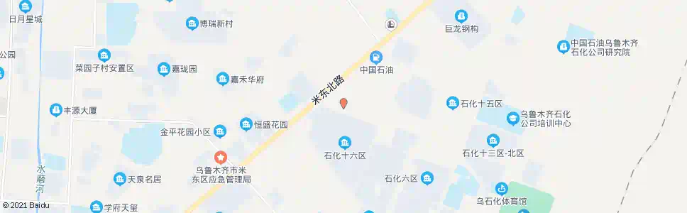 乌鲁木齐石化路口_公交站地图_乌鲁木齐公交_妙搜公交查询2025