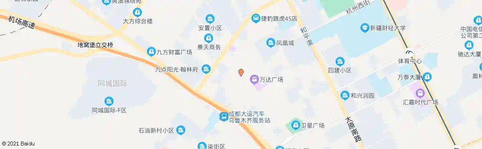 乌鲁木齐中亚广场_公交站地图_乌鲁木齐公交_妙搜公交查询2025