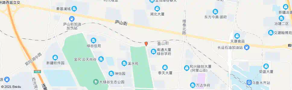 乌鲁木齐香山街_公交站地图_乌鲁木齐公交_妙搜公交查询2025