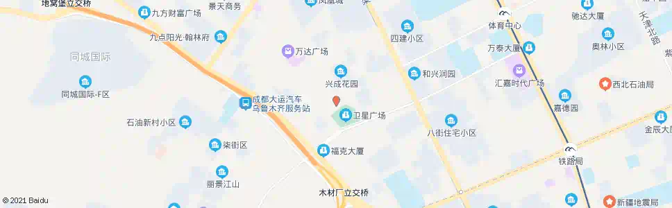 乌鲁木齐广州南街_公交站地图_乌鲁木齐公交_妙搜公交查询2025