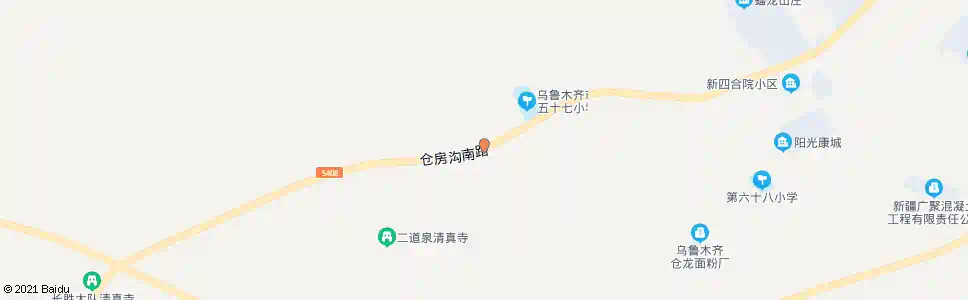 乌鲁木齐红柳泉_公交站地图_乌鲁木齐公交_妙搜公交查询2025